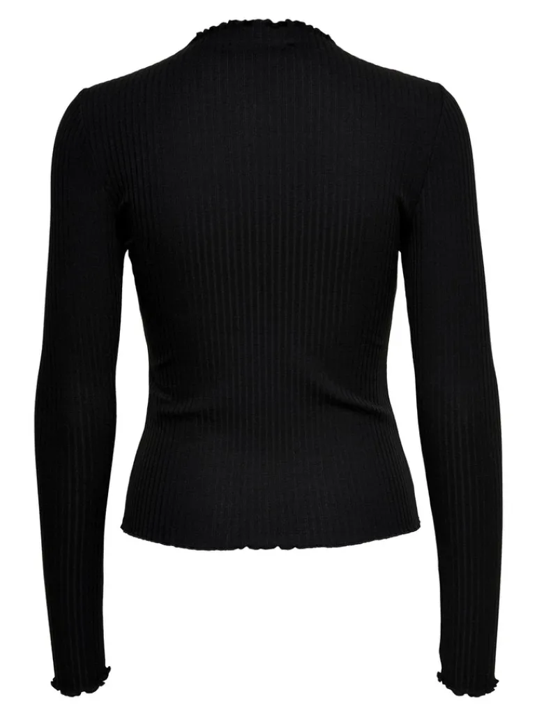 ONLEMMA L/S HIGH NECK TOP NOOS JRS schwarz