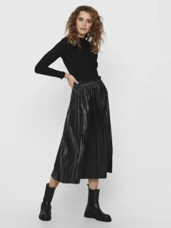 ONLEMMA L/S HIGH NECK TOP NOOS JRS schwarz