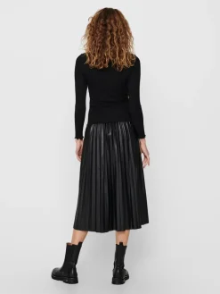 ONLEMMA L/S HIGH NECK TOP NOOS JRS schwarz