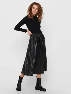 ONLEMMA L/S HIGH NECK TOP NOOS JRS schwarz