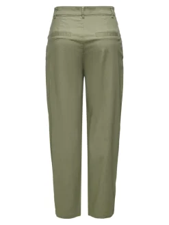 ONLEVELYN HW LOOSE PLEAT CHINO PNT aloe