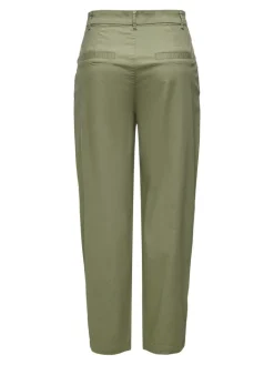 ONLEVELYN HW LOOSE PLEAT CHINO PNT aloe