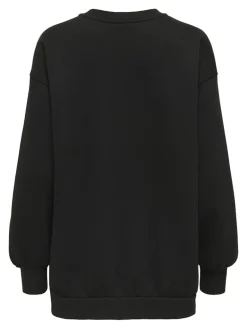 ONLEVISA L/S OVERSIZED O-NECK SWT black