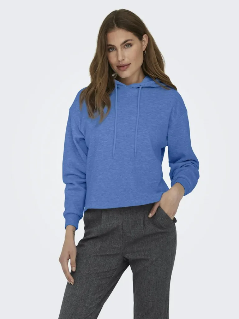 ONLFAVE L/S HOOD SWT granada sky