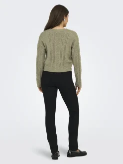 ONLFIA LS STRING CARDIGAN KNT NOOS cub