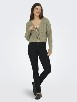 ONLFIA LS STRING CARDIGAN KNT NOOS cub