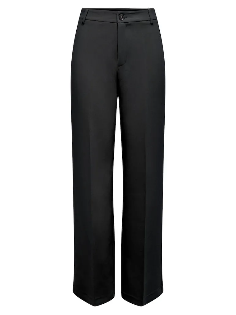ONLFLAX HW STRAIGHT PANT TLR black