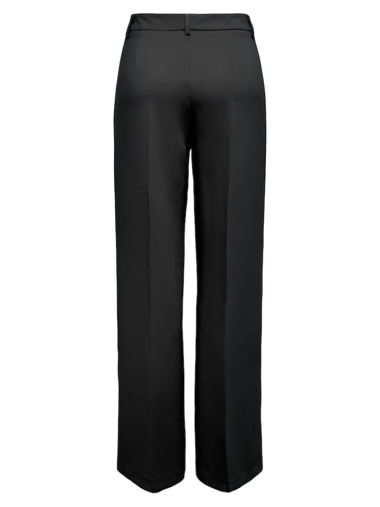 ONLFLAX HW STRAIGHT PANT TLR black
