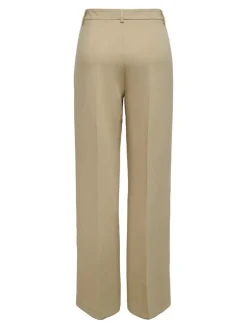 ONLFLAX HW STRAIGHT PANT TLR tannin