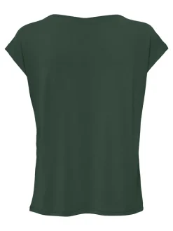 ONLFREE LIFE S/S MOD.V-NECK TOP JRS NOOS sycamore
