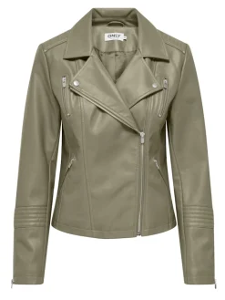 ONLGEMMA FAUX LEATHER BIKER OTW NOOS mermaid