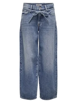 ONLGIANNA MW STRAIGHT DNM DOT596 NOOS medium blue denim