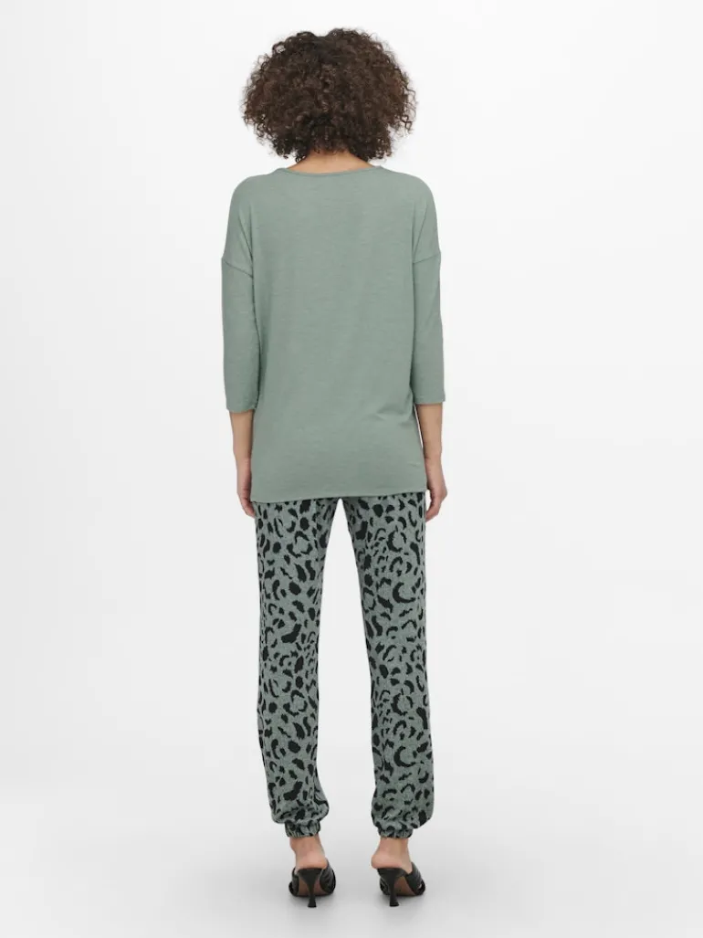 ONLGLAMOUR 3/4 TOP JRS NOOS grau1