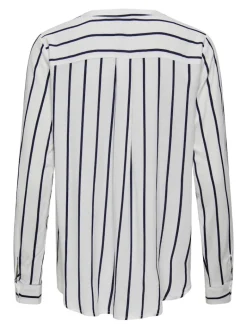 ONLGUSTA LIFE L/S SHIRT PTM cloud dancer-night sky ocean s