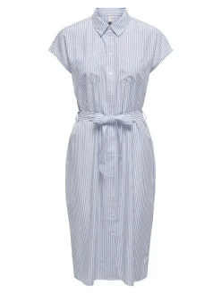 ONLHANNOVER SARAH SS POCKET DRESS cloud dancer