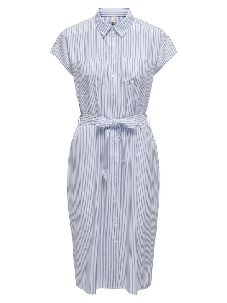ONLHANNOVER SARAH SS POCKET DRESS cloud dancer