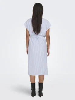 ONLHANNOVER SARAH SS POCKET DRESS cloud dancer