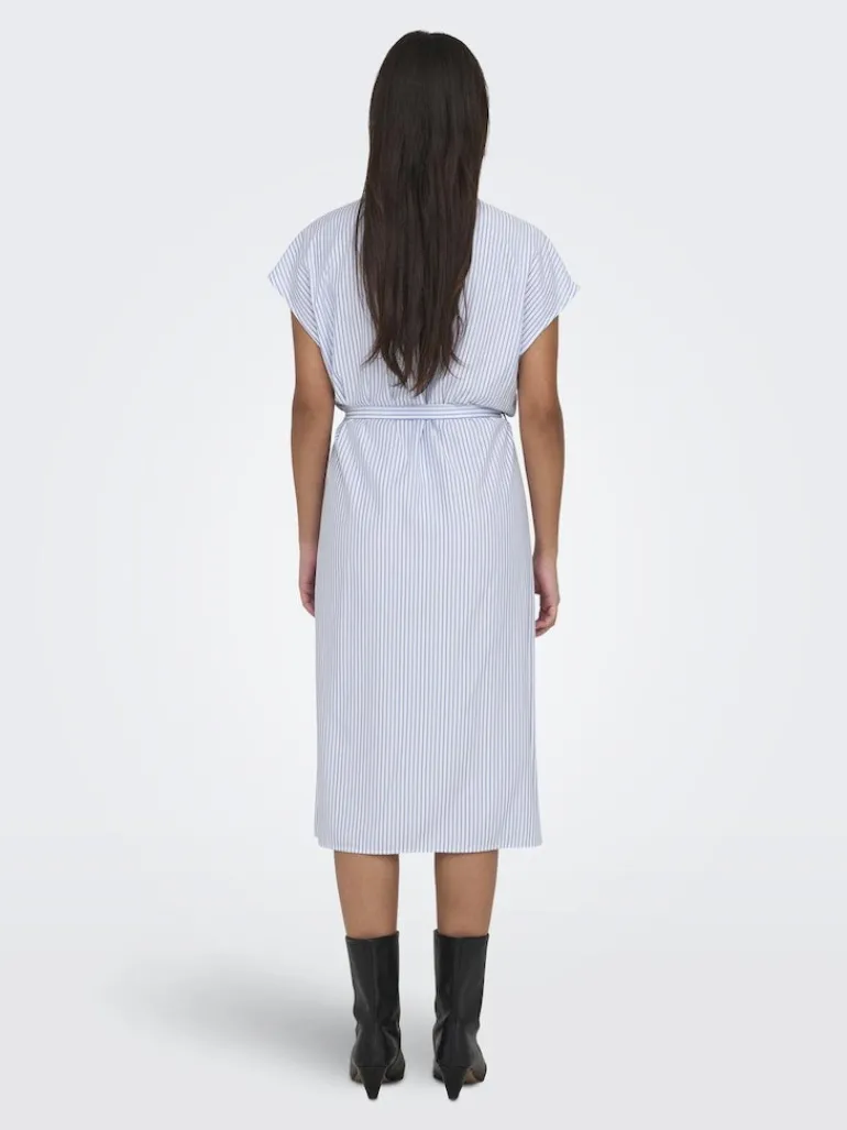 ONLHANNOVER SARAH SS POCKET DRESS cloud dancer
