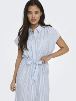 ONLHANNOVER SARAH SS POCKET DRESS cloud dancer