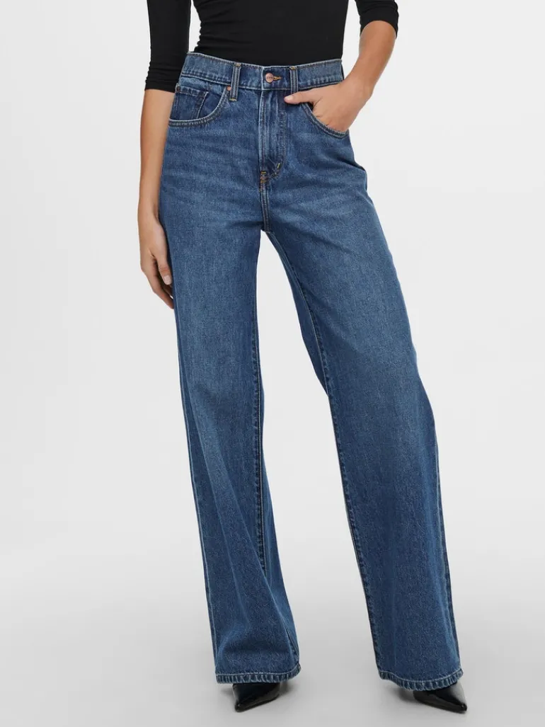 ONLHOPE EX HW WIDE DNM ADD465 NOOS medium blue denim