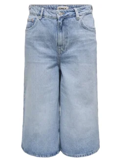 ONLHOPE HW CULOTTE DNM TAI light blue denim