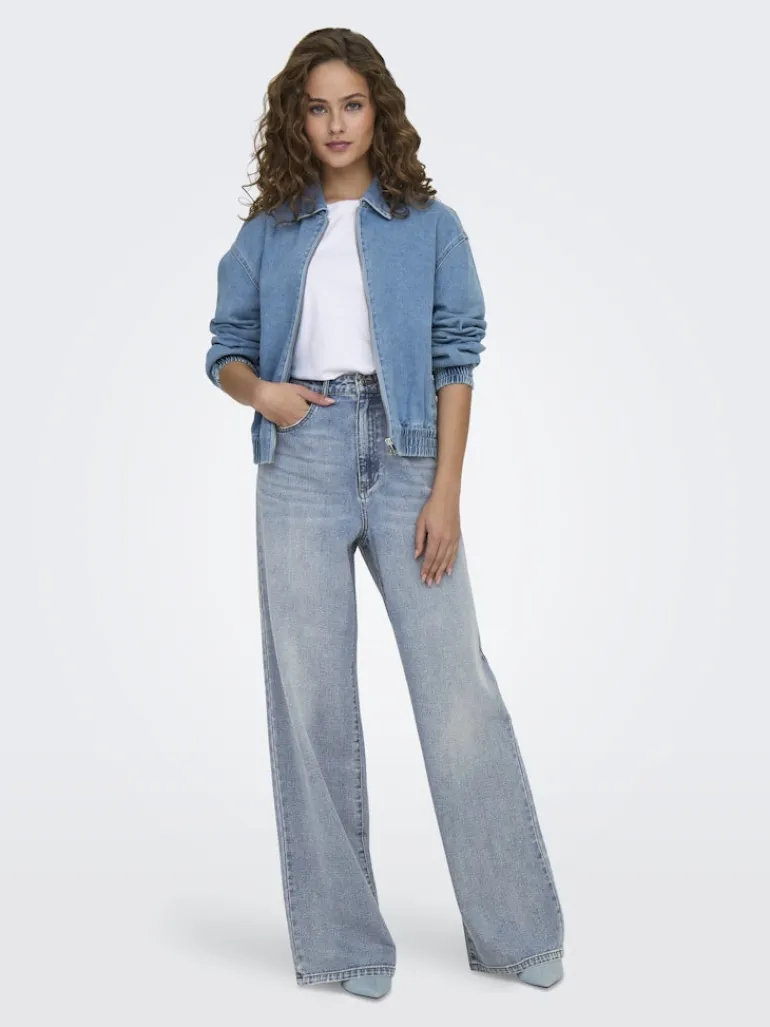 ONLHOPE HW WIDE DNM DNM SIJ BOX light blue denim