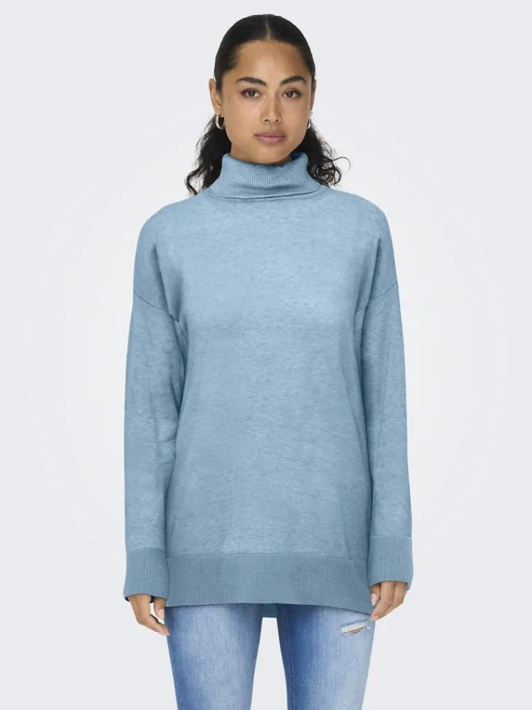ONLIBI LS LONG ROLLNECK CC KNT angel falls