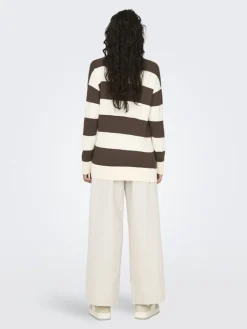 ONLIBI LS LONG ROLLNECK CC KNT chestnut