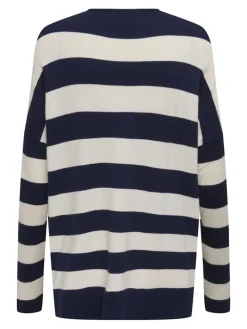 ONLIBI LS LOOSE O-NECK CC KNT maritime blue