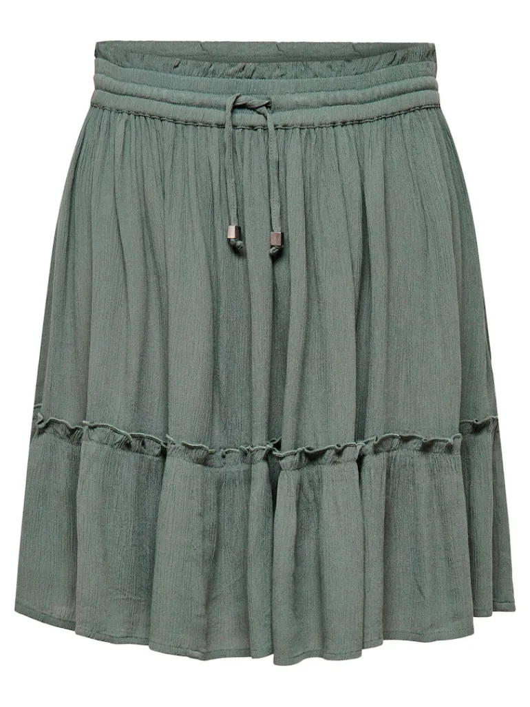 ONLIBIZA LIFE SHORT SKIRT WVN NOOS balsam green