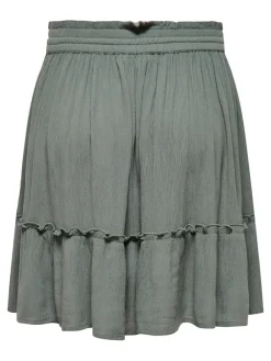 ONLIBIZA LIFE SHORT SKIRT WVN NOOS balsam green