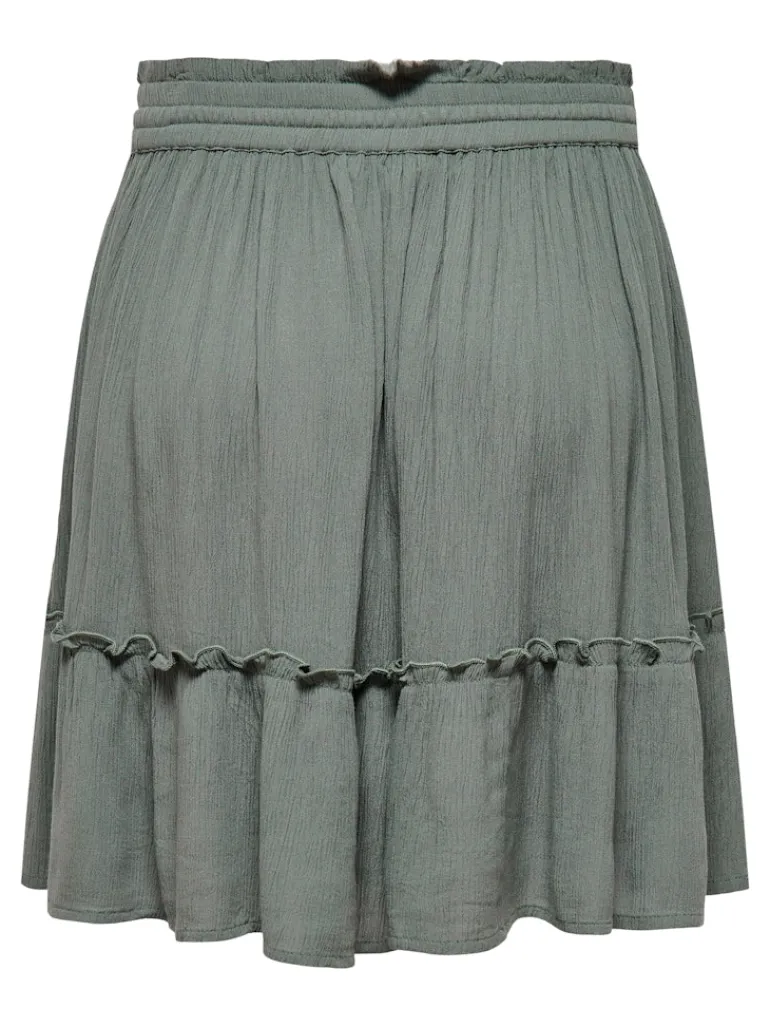 ONLIBIZA LIFE SHORT SKIRT WVN NOOS balsam green