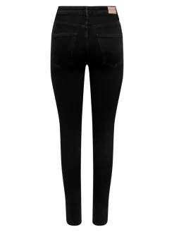 ONLICONIC HW SK LONG ANK DNM NOOS black denim