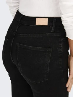 ONLICONIC HW SK LONG ANK DNM NOOS black denim