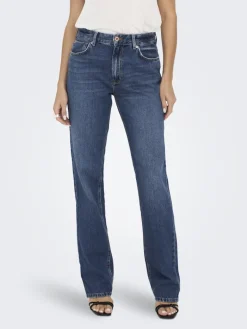 ONLJACI MW STRAIGHT DNM CRO209 NOOS medium blue denim