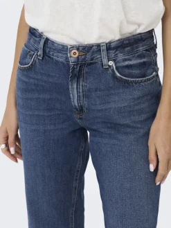 ONLJACI MW STRAIGHT DNM CRO209 NOOS medium blue denim