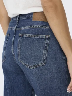 ONLJACI MW STRAIGHT DNM CRO209 NOOS medium blue denim