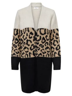 ONLJADE ANIMAL LS CARDIGAN KNT NOOS moonbeam