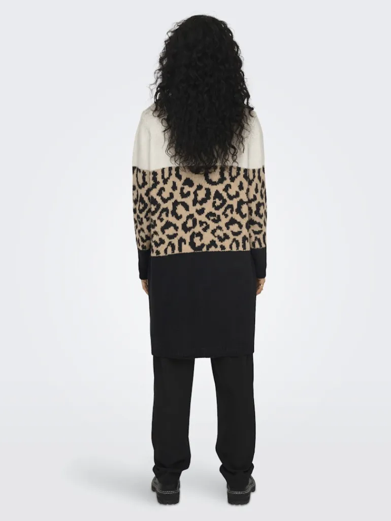 ONLJADE ANIMAL LS CARDIGAN KNT NOOS moonbeam