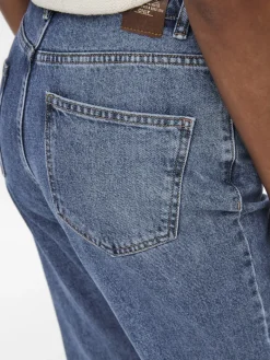 ONLJAGGER HIGH MOM ANKLE DNM ANA medium blue denim