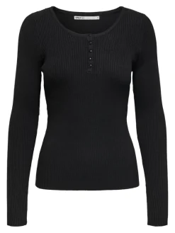 ONLJILL LIFE L/S PULLOVER KNT black