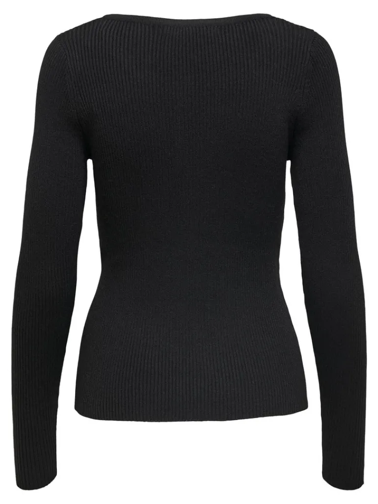 ONLJILL LIFE L/S PULLOVER KNT black