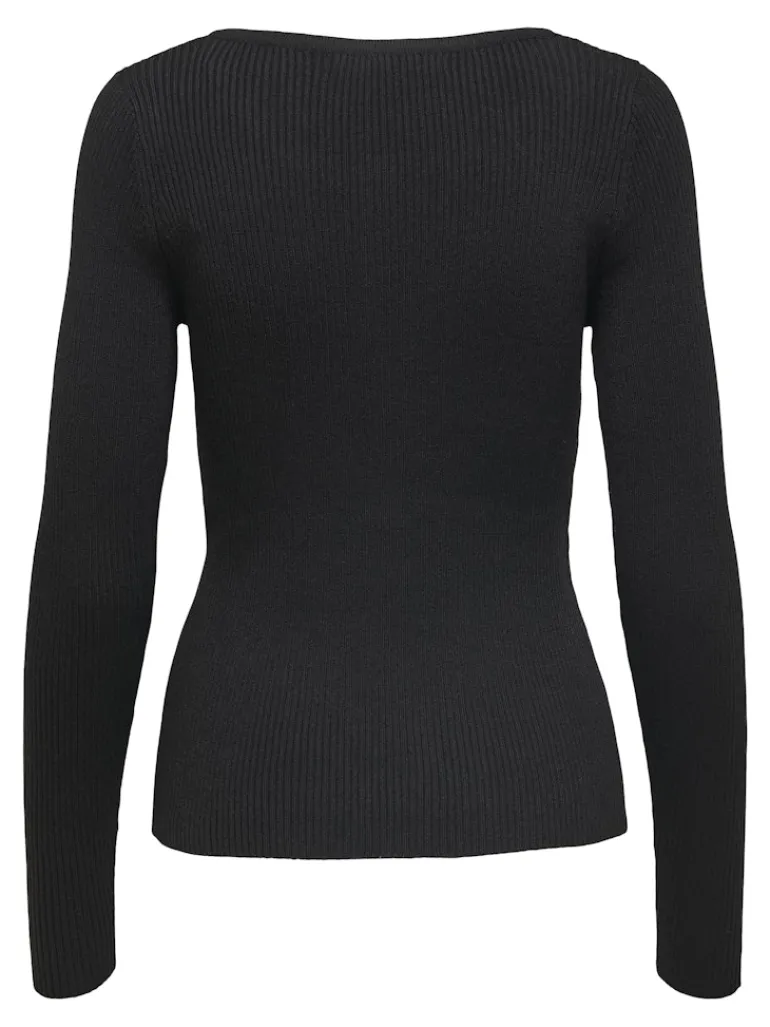 ONLJILL LIFE L/S PULLOVER KNT black