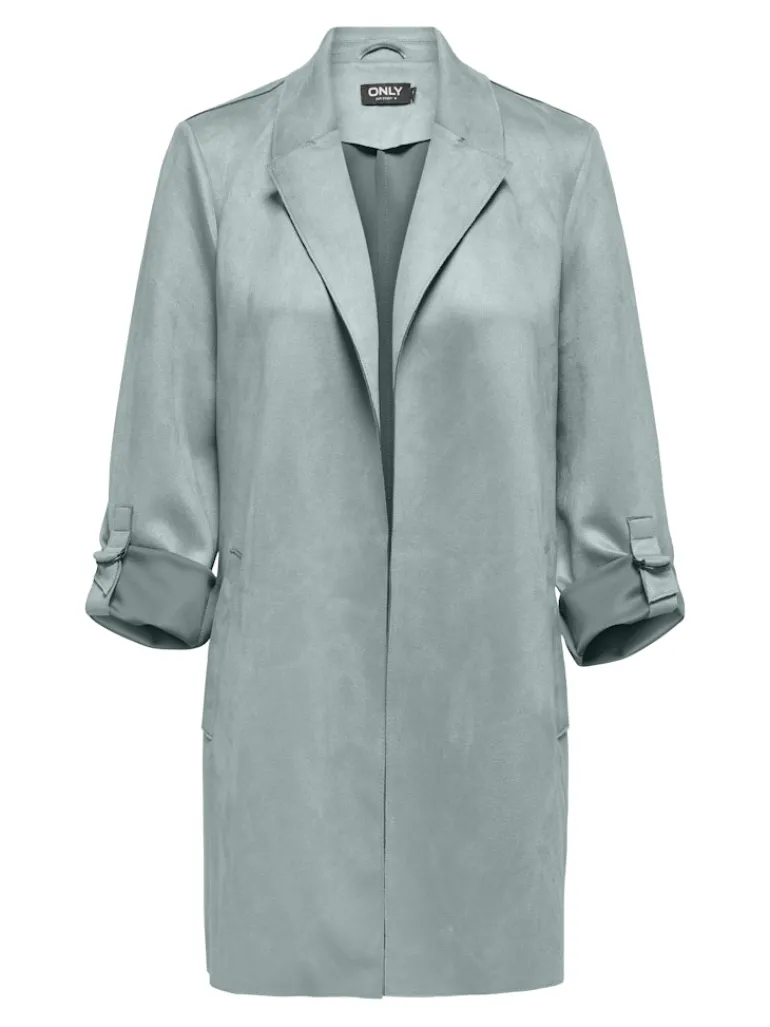 ONLJOLINE FAUX SUEDE COAT LIFE CC OTW abyss
