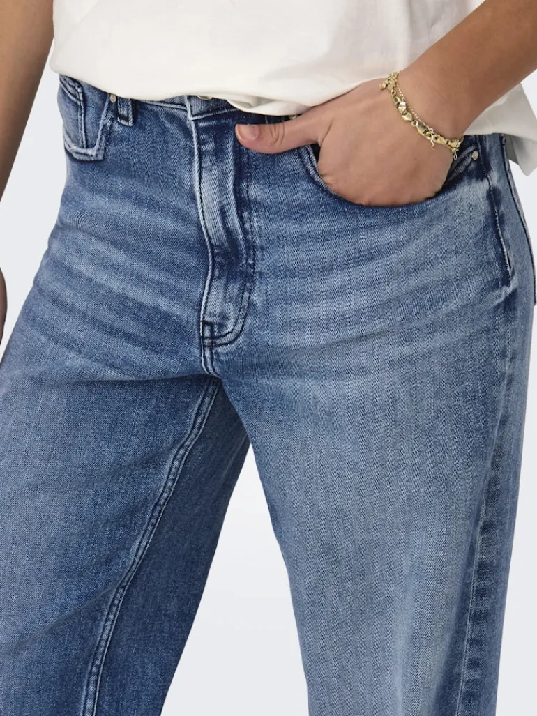 ONLJUICY HW WIDE DNM DCC637 NOOS medium blue denim