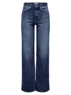 ONLJUICY HW WIDE DNM REA398 NOOS dark blue denim