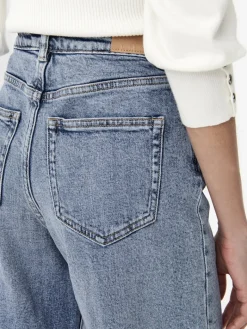 ONLJUICY HW WIDE LEG DNM REA365 NOOS medium blue denim