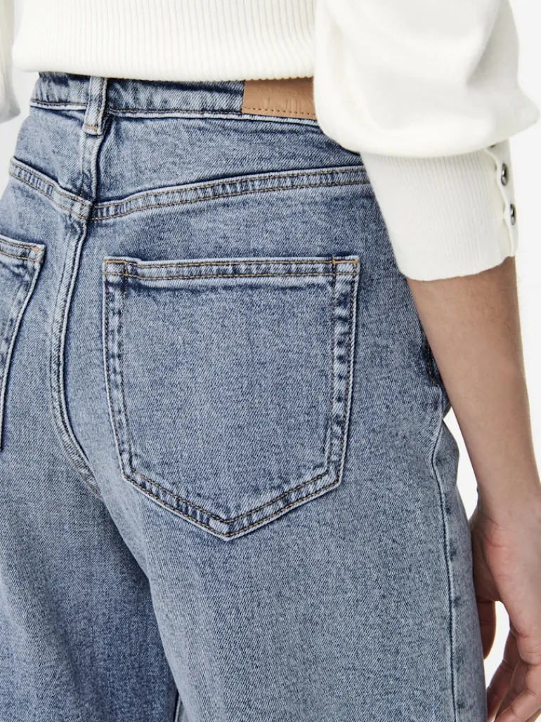 ONLJUICY HW WIDE LEG DNM REA365 NOOS medium blue denim