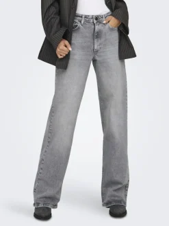 ONLJUICY HW WIDE LEG DNM REA707 NOOS medium grey denim