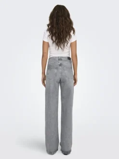 ONLJUICY HW WIDE LEG DNM REA707 NOOS medium grey denim